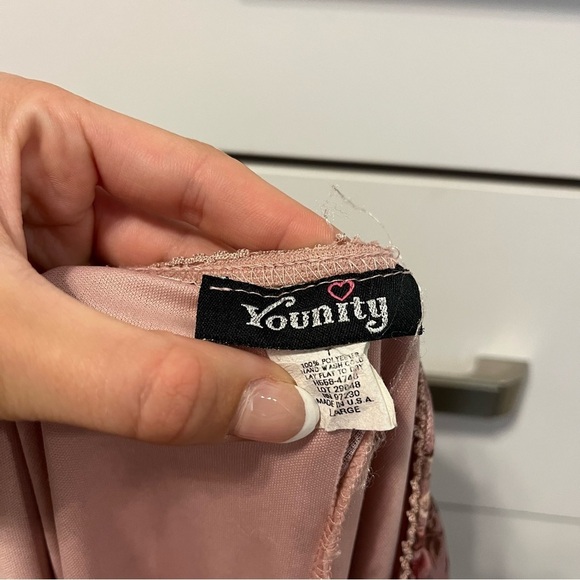 Y2K Pink Floral Midi Skirt - Picture 4 of 4